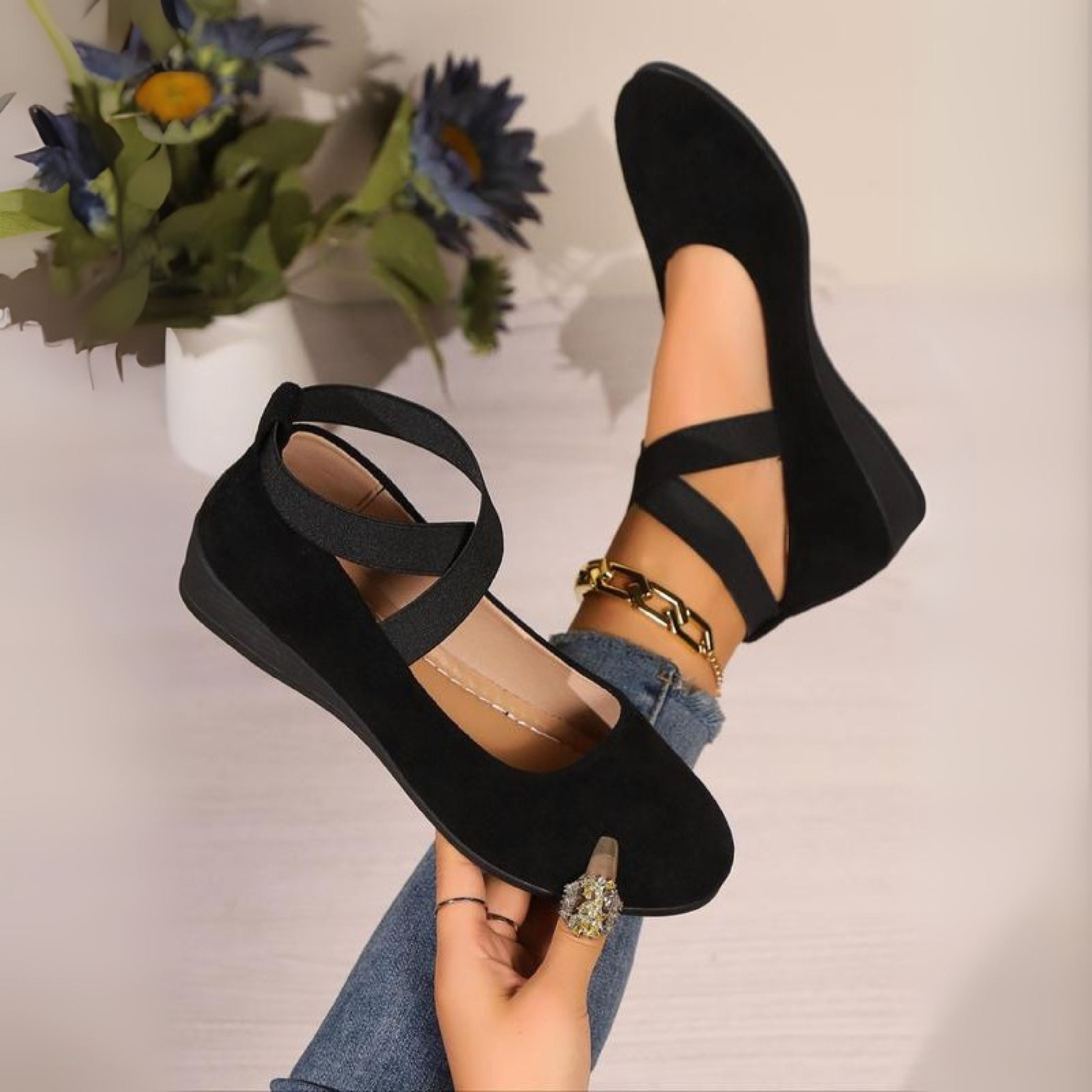 ANGEL™ - Comfy Closed Wedge Slip-On Shoes