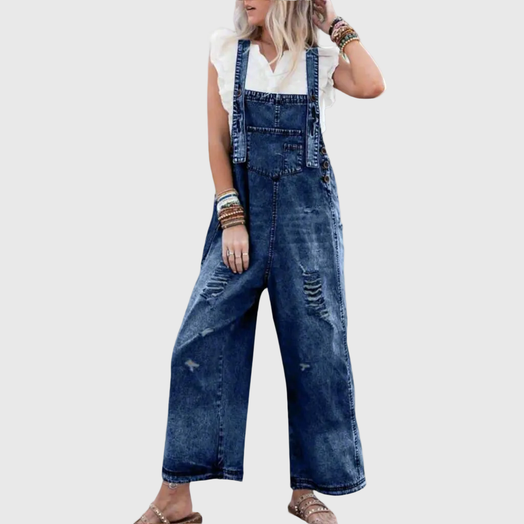 Yuna - Vintage-Wash Jumpsuit