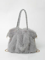 CHARLOTTE™ - Versatile Plush Velvet Shoulder Tote Bag