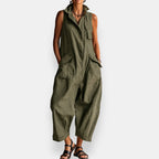 Geraldine - Oversized Sleeveless Jumpsuit