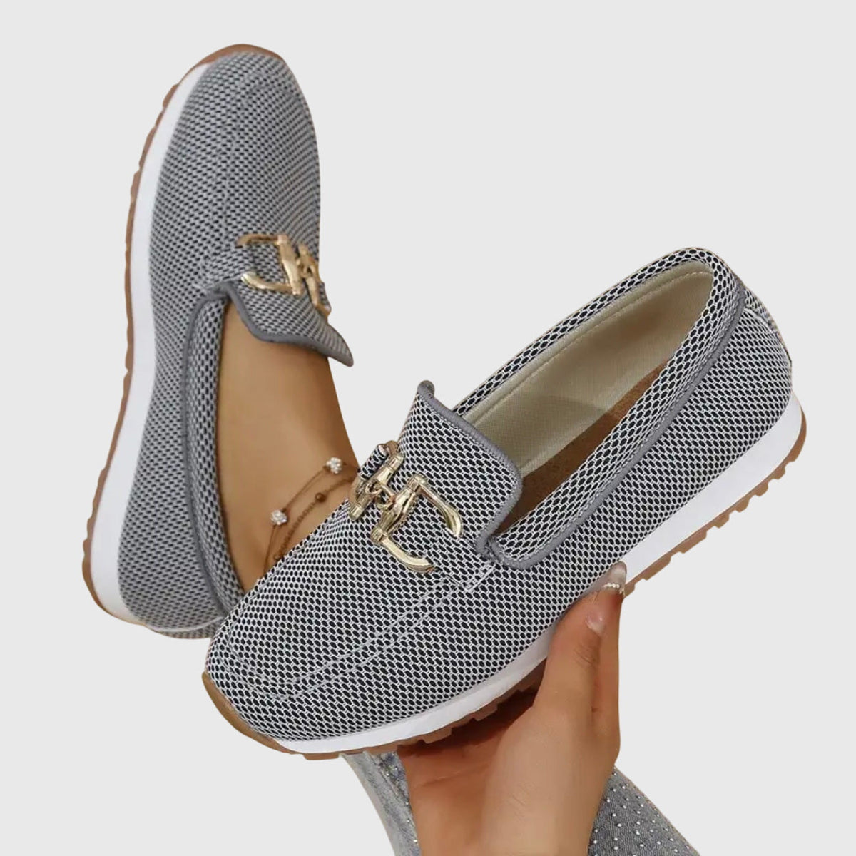 Lili | Espadrilles confort style mocassin