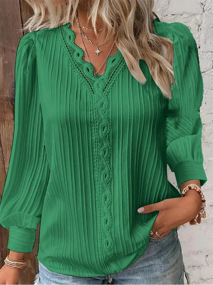RENATA™ | Classic Pleated Top