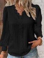 RENATA™ | Classic Pleated Top