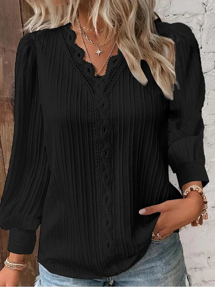 RENATA™ | Classic Pleated Top