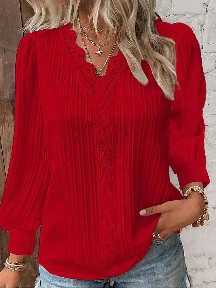 RENATA™ | Classic Pleated Top