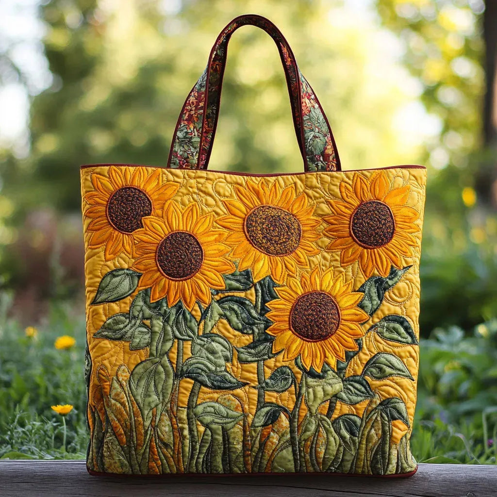 Hortense – Sunflower Print Tote Bag