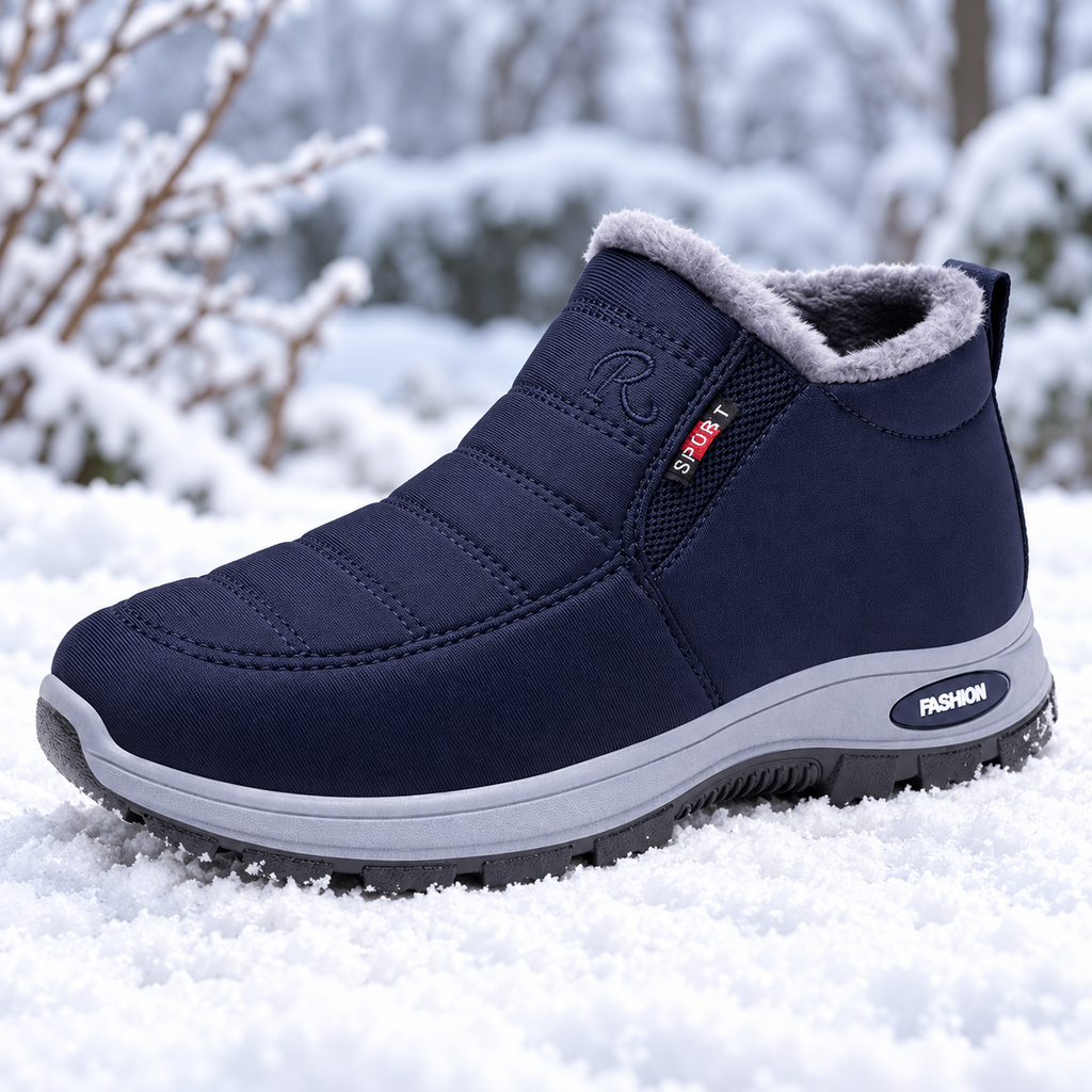 Astrid – Quilted Waterproof Slip-On Ankle Boots
