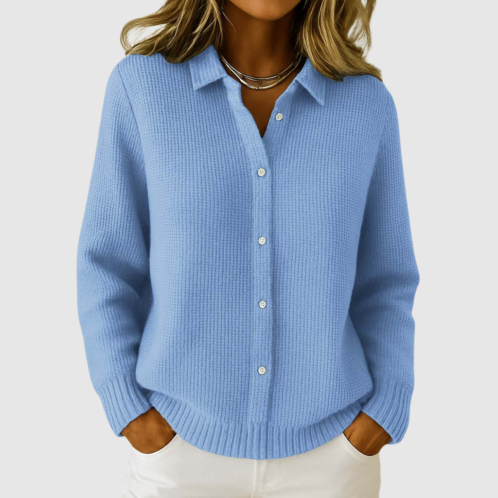 Maeve | Cardigan Classique Tricoté à Boutons