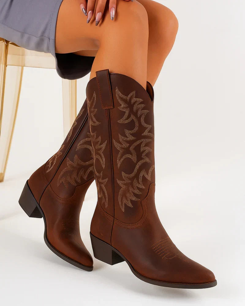 Loretta – Western Cowboy Boots