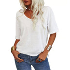 KRISANTA™ - Loose Lightweight Minimalist T-Shirt