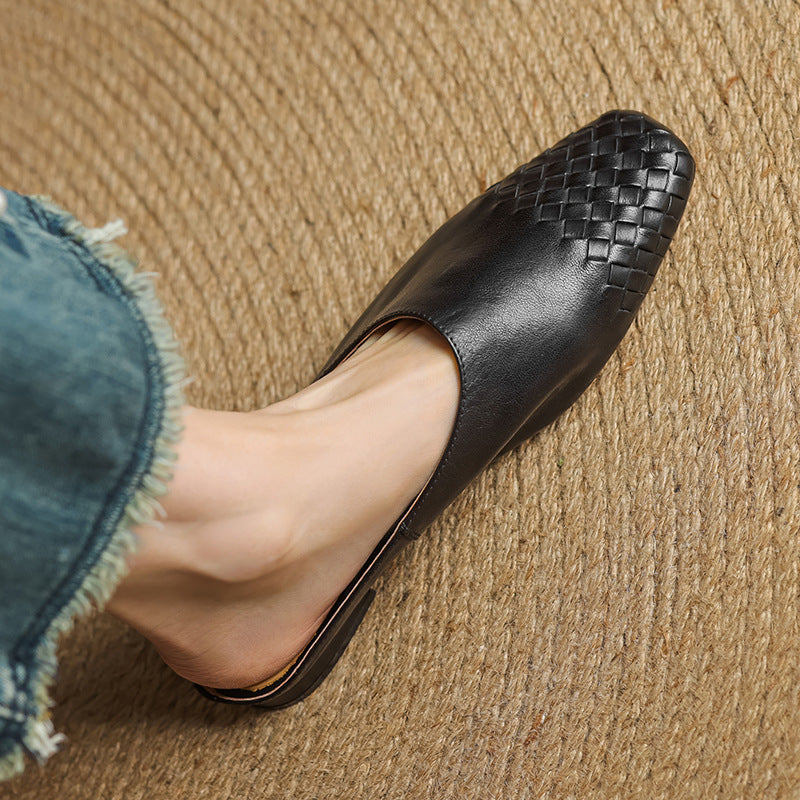 Velmirae – Woven Slip-On Slides