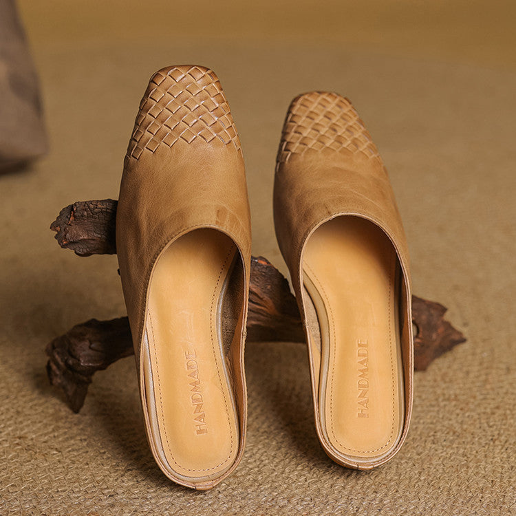 Velmirae – Woven Slip-On Slides