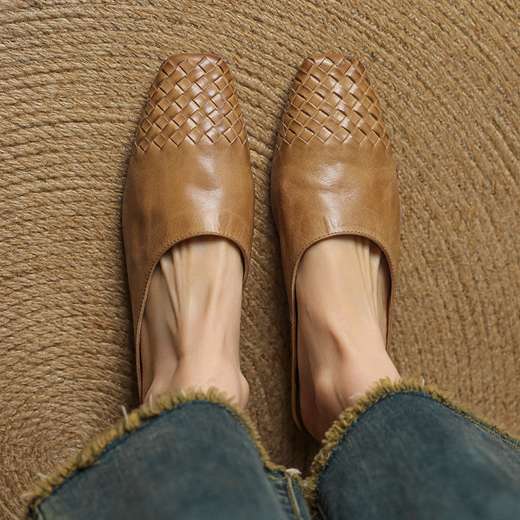 Velmirae – Woven Slip-On Slides