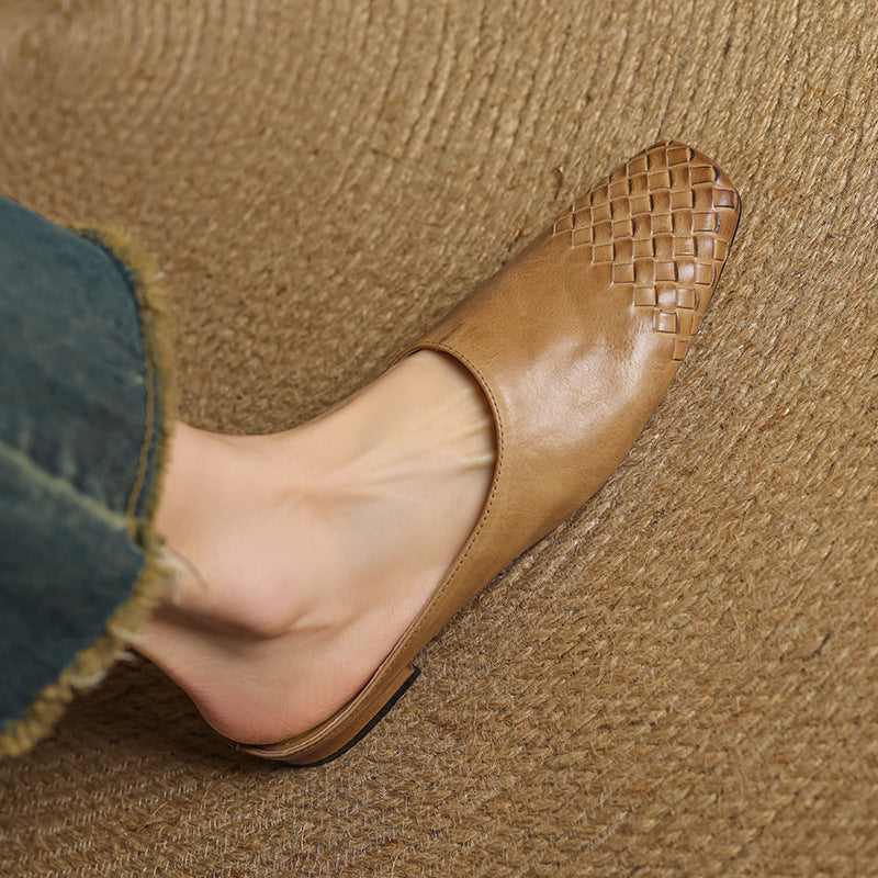 Velmirae – Woven Slip-On Slides
