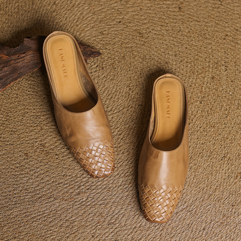 Velmirae – Woven Slip-On Slides