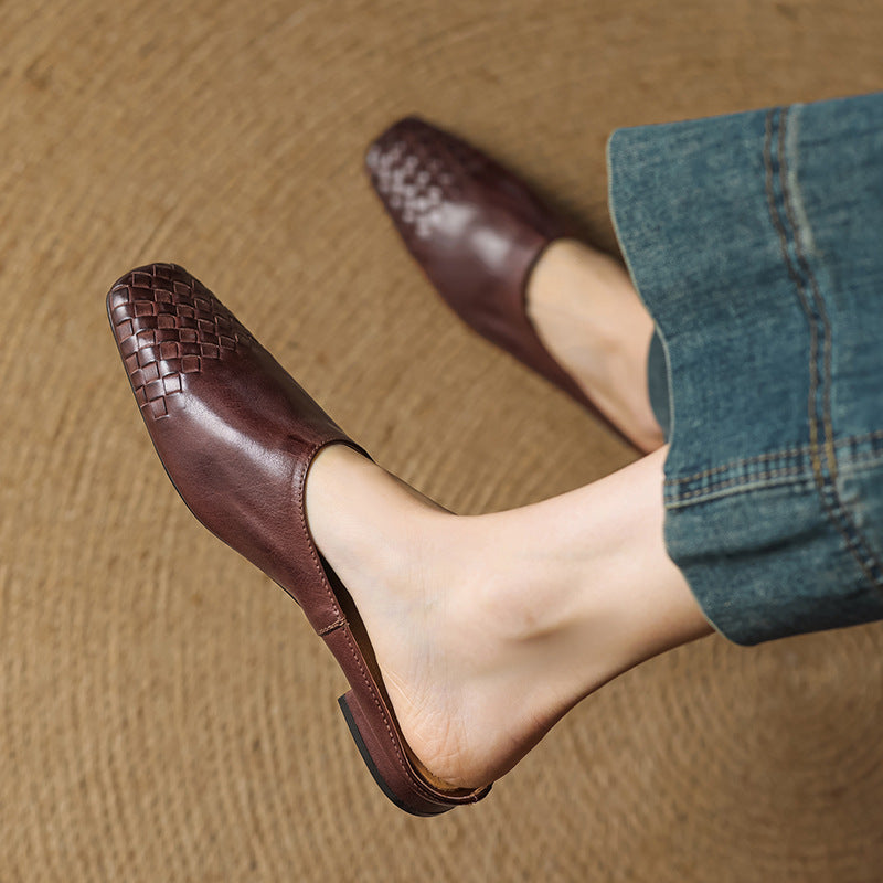 Velmirae – Woven Slip-On Slides