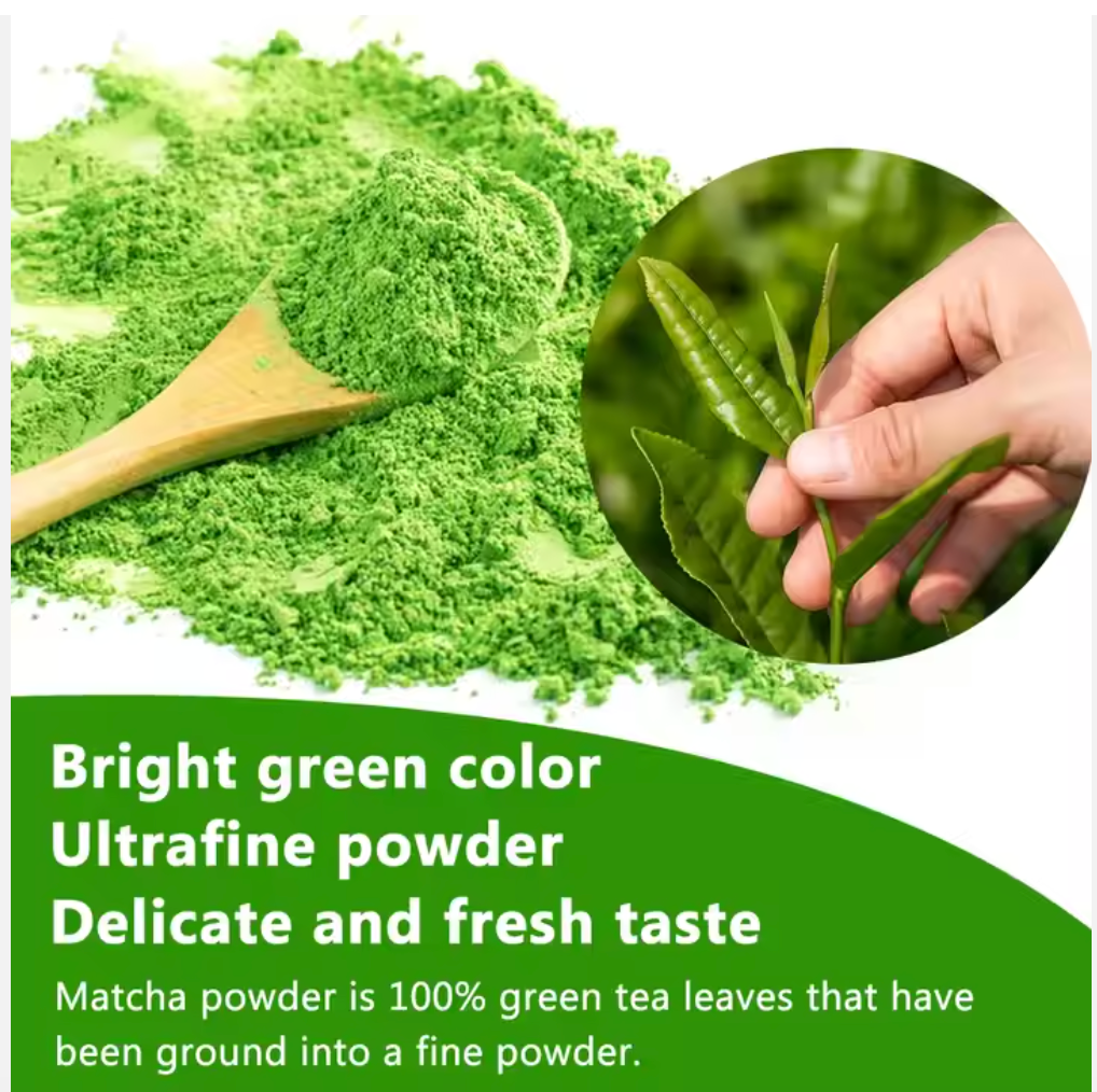 Matcha Instant Thee Poeder, 3-in-1 Superdrank