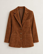 Vera – Faux Suede Blazer