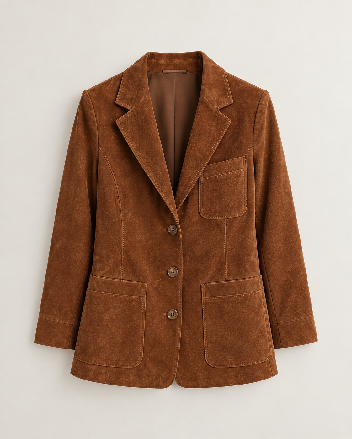 Vera – Faux Suede Blazer