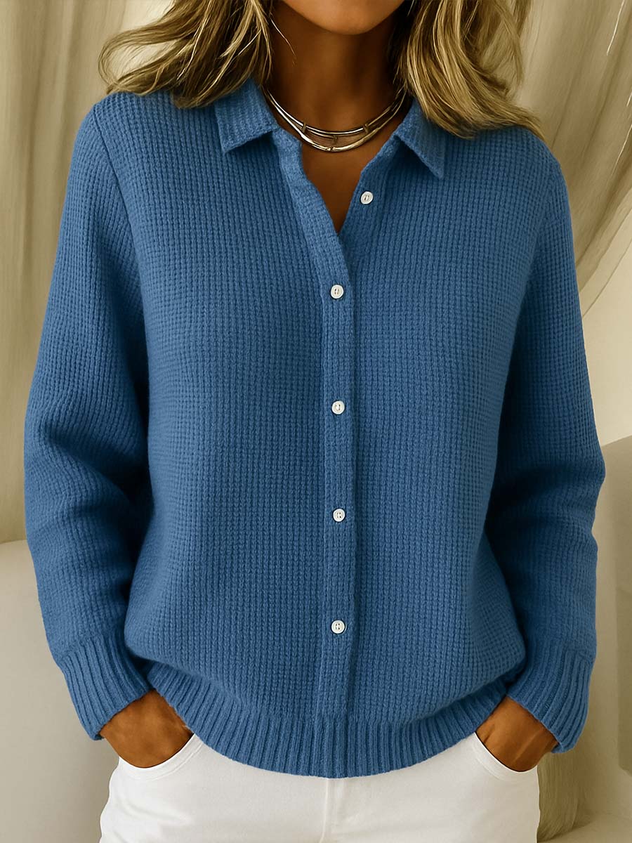 Maeve | Cardigan Classique Tricoté à Boutons
