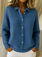 Maeve | Cardigan Classique Tricoté à Boutons