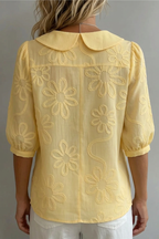 Fiora™ │ Elegant Floral Blouse