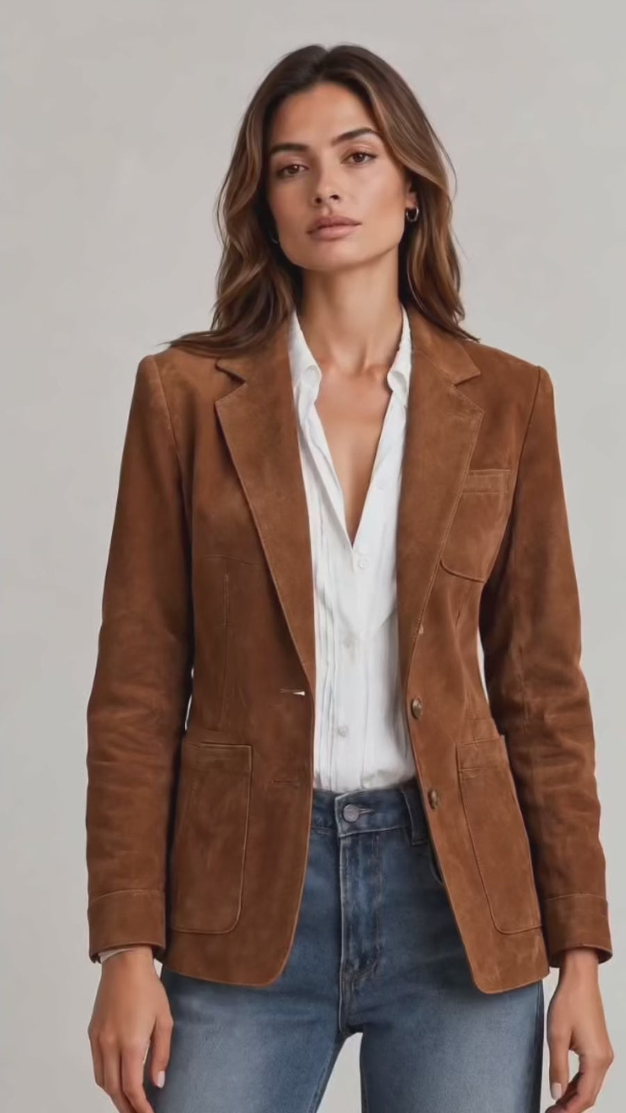 A clean back and relaxed shoulders